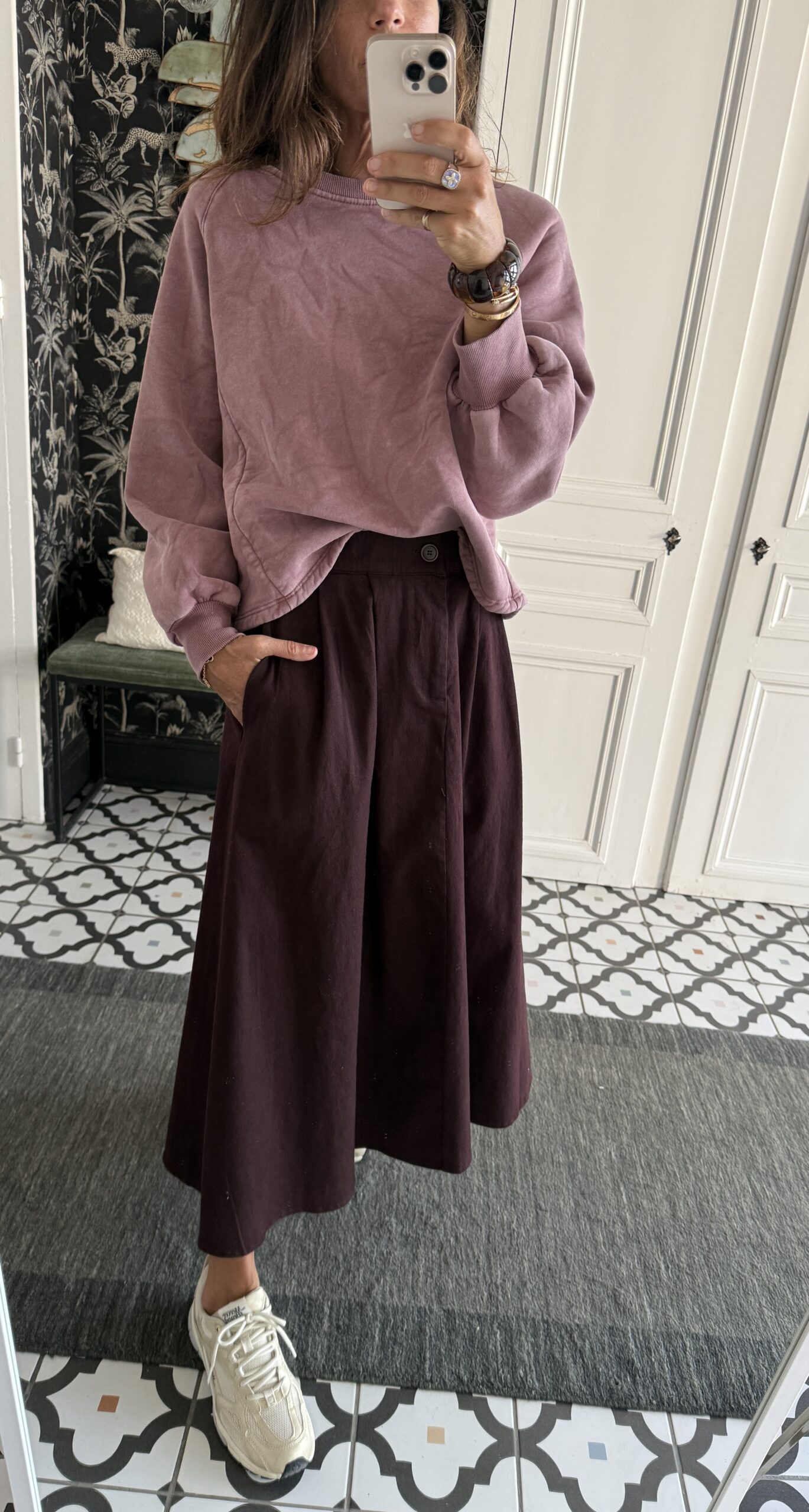 pantalon paul chocolat