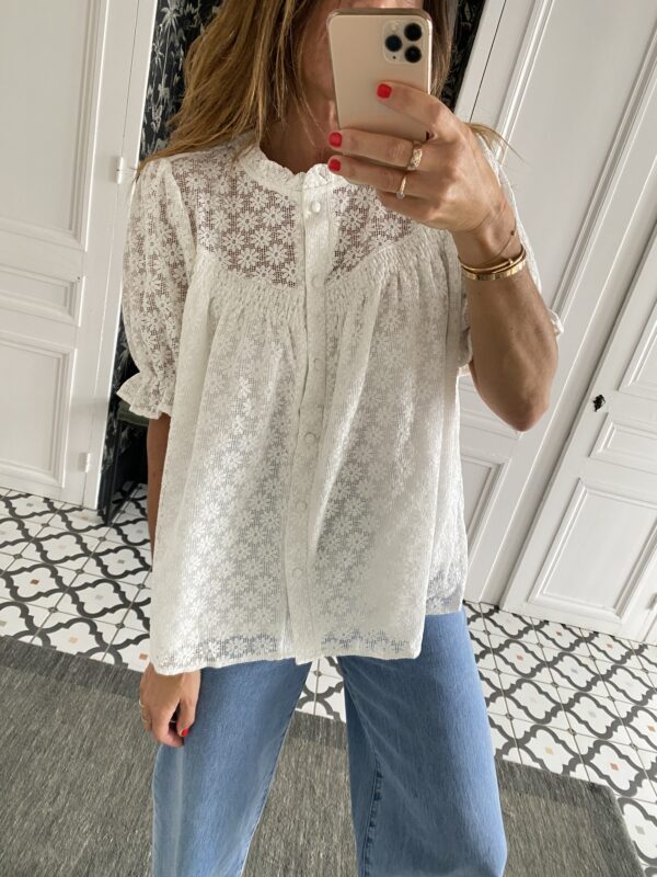 top dentelle noir