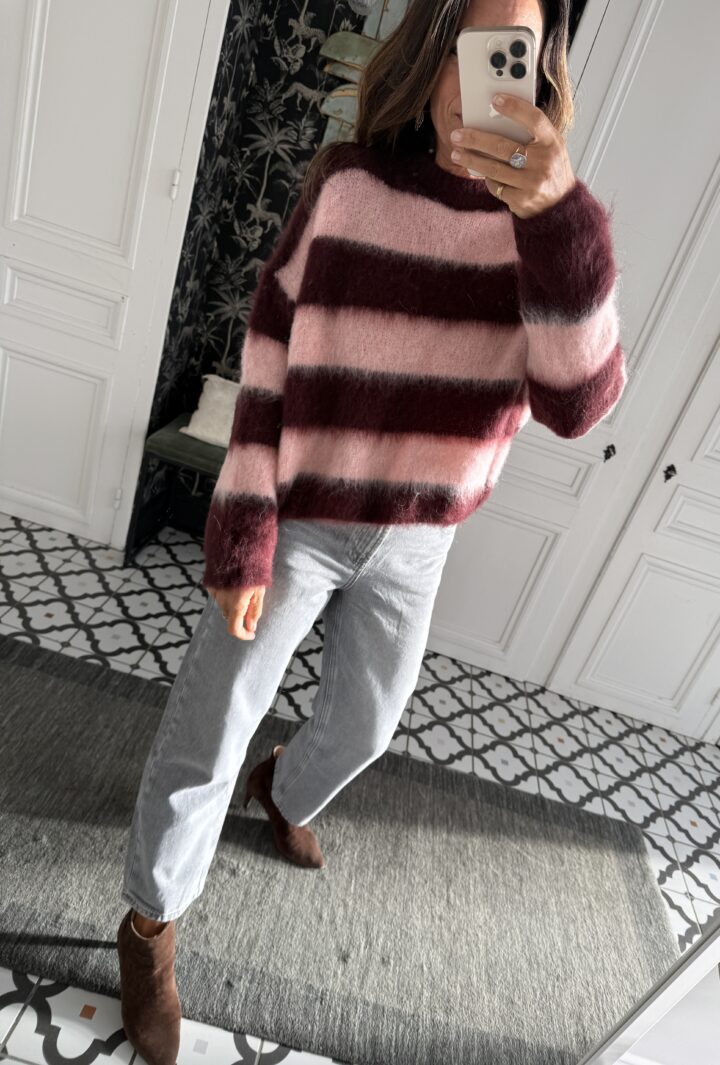 pull perrine kid mohair caramel