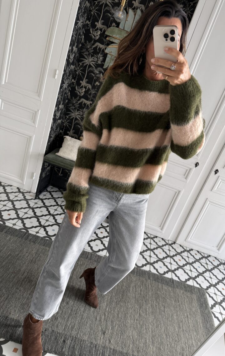 pull perrine kid mohair caramel