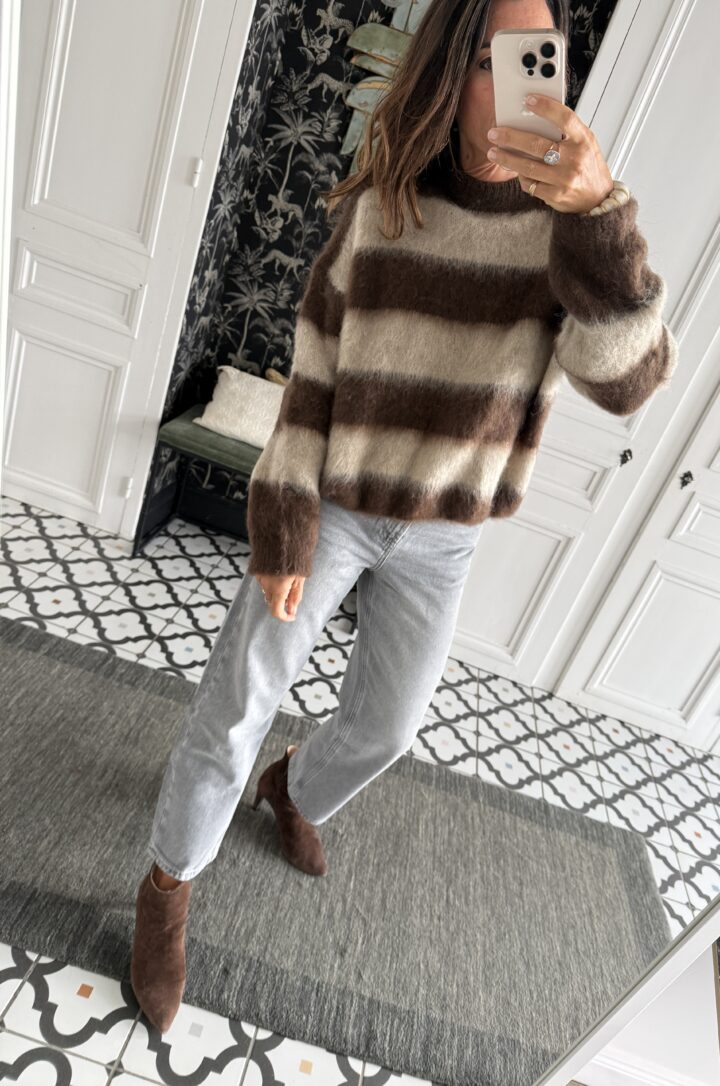 pull perrine kid mohair caramel