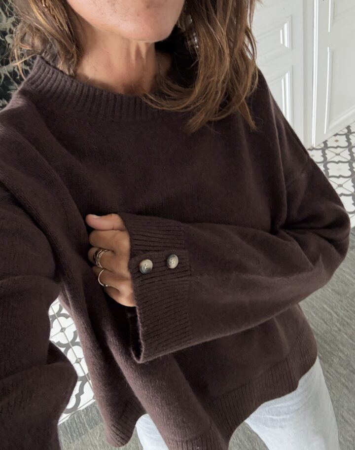 pull perrine kid mohair caramel