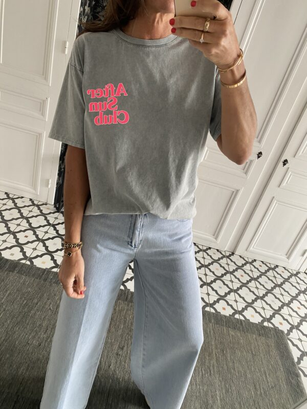 jeans oraije violette blanc