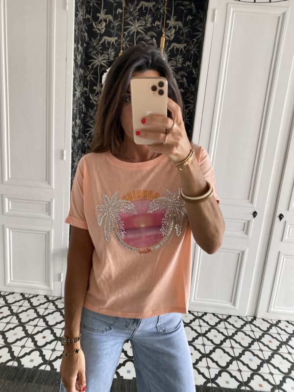 tee shirt adore angelin jaune