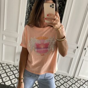 tee shirt adore angelin jaune