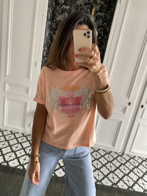 tee shirt adore angelin jaune