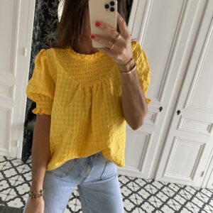 sweat fluide manches courtes vert
