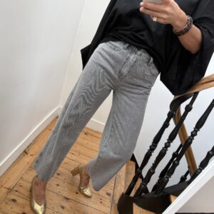 jeans oraije colombe gris 7/8ème