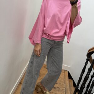 jeans oraije colombe gris 7/8ème