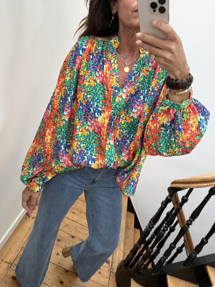 jeans oraije colombe gris 7/8ème