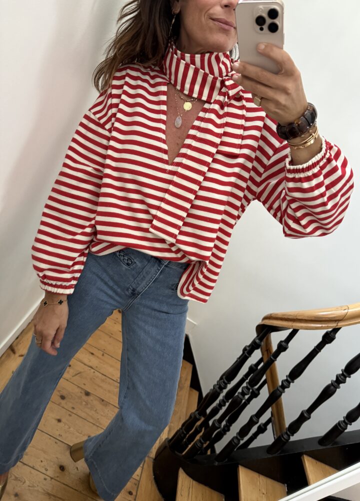 jeans oraije colombe gris 7/8ème