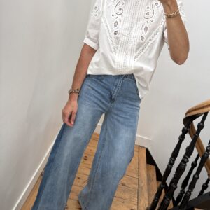 blouse isabel blanc