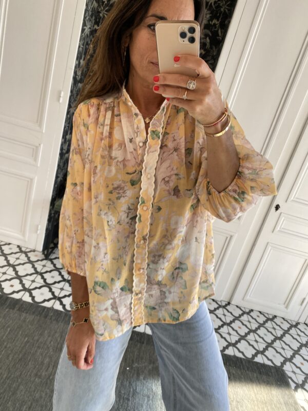 chemise multico manches courtes