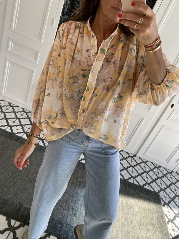 chemise multico manches courtes