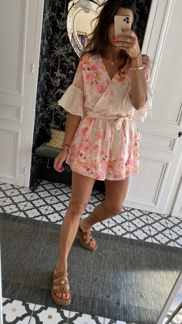 chemise multico manches courtes