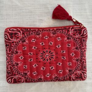 chaussettes bichette lurex gris clair et rouge